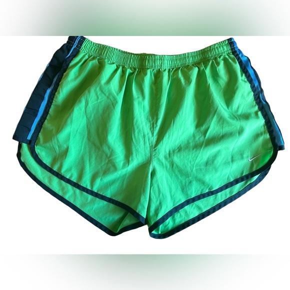 Nike Pants - Nike Dri-Fit Shorts, Blue and Green, Size M
